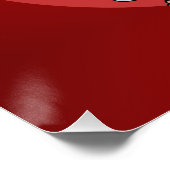 Weihnachtsmädchen-Cartoon-Poster Poster (Ecke)