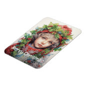 Weihnachtsmädchen Custom 4 von 25 Magnet (Linke Seite)