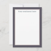 Weihnachtsmädchen feierlich hinzufügen Stimmung Mitteilungskarte (Rückseite)