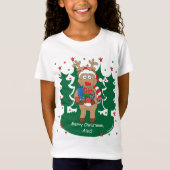 Weihnachtsmädchen' Fine Jersey T-/Reindeer Got Ges T-Shirt (Vorderseite)