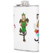 Weihnachtsmädchen Flachmann (Links)