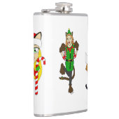 Weihnachtsmädchen Flachmann (Rechts)