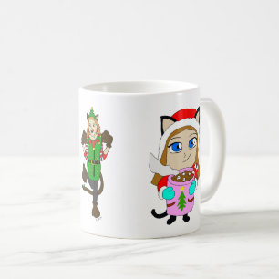 Weihnachtsmädchen Kaffeetasse