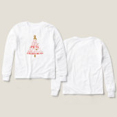 Weihnachtsmädchen Langschläfchen (Design Vorderseite & Rückseite)