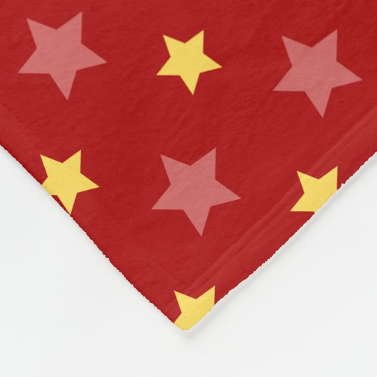 Weihnachtsmädchen mit Afro-Cartoon Fleecedecke (Ecke)