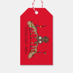 Weihnachtsmädchen Niedlich Funny Holiday Animal Geschenkanhänger