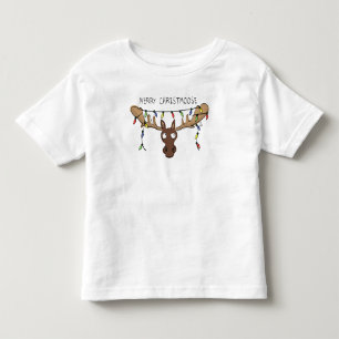 Weihnachtsmädchen Niedlich Funny Holiday Animal Kleinkind T-shirt