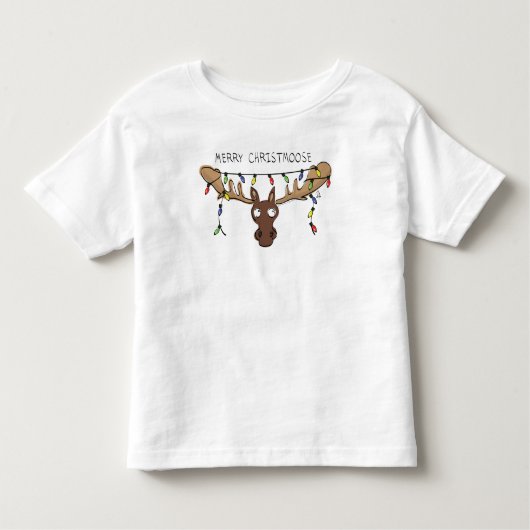 Weihnachtsmädchen Niedlich Funny Holiday Animal Kleinkind T-shirt (Vorderseite)