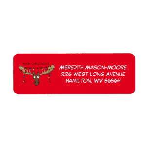 Weihnachtsmädchen Niedliches Urlaubstier