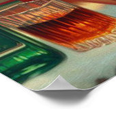 Weihnachtsmädchen Poster (Ecke)