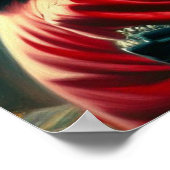 Weihnachtsmädchen Poster (Ecke)