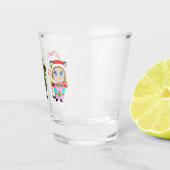Weihnachtsmädchen Schnapsglas (Rechts)