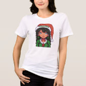 Weihnachtsmädchen-T - Shirt (Vorderseite)