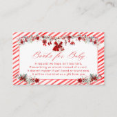 Weihnachtsmädchenbücher für Kinder Begleitkarte (Vorderseite)