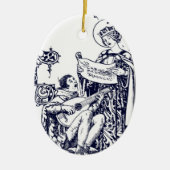 WeihnachtsMadrigals Keramikornament (Vorne)