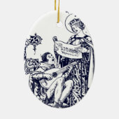WeihnachtsMadrigals Keramikornament (Hinten)