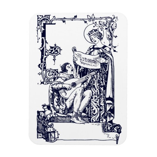 WeihnachtsMadrigals Magnet (Vertikal)