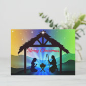 Weihnachtsmagazin Einladung (Stehend Vorderseite)