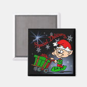 Weihnachtsmagazin Magnet (Vorderseite/Rückseite)