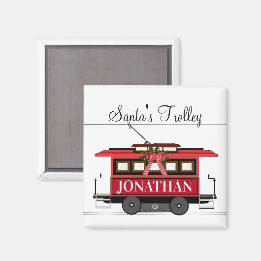 Weihnachtsmagazin Magnet (Vorderseite/Rückseite)