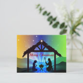 Weihnachtsmagazin Postkarte (Stehend Vorderseite)