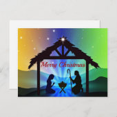 Weihnachtsmagazin Postkarte (Vorne/Hinten)