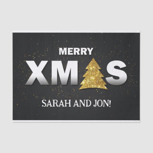 Weihnachtsmagazin Seidenpapier (Vorderseite)