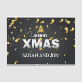 Weihnachtsmagazin Seidenpapier