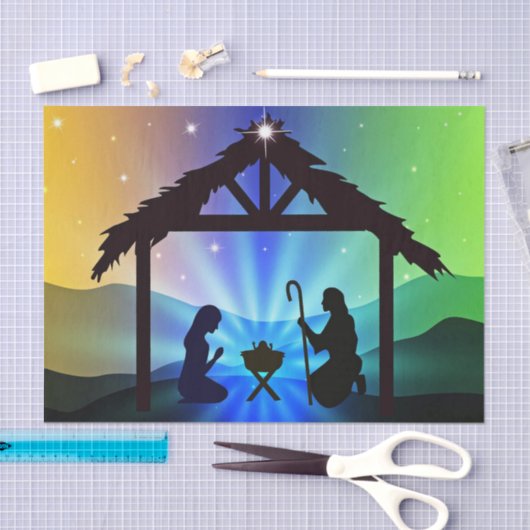 Weihnachtsmagazin Seidenpapier (Handwerk)