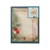 Weihnachtsmagic NotePad Notizblock (Rotiert)