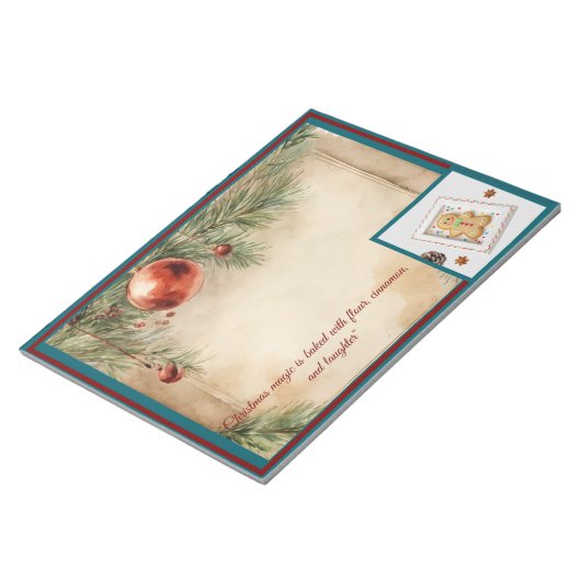 Weihnachtsmagic NotePad Notizblock (angewinkelt)