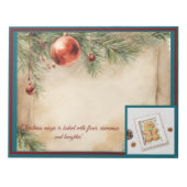 Weihnachtsmagic NotePad Notizblock (Vorderseite)