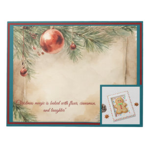 Weihnachtsmagic NotePad Notizblock