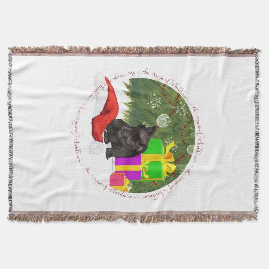 Weihnachtsmagie Decke (Vorderseite)