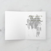 Weihnachtsmagie Feiertagskarte (Innenseite)