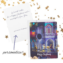 Weihnachtsmagie Feiertagskarte