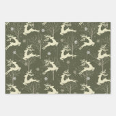 Weihnachtsmagie Geschenkpapier Set (Vorderseite 2)