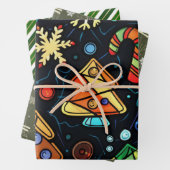 Weihnachtsmagie Geschenkpapier Set (Beispiel)