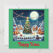 Weihnachtsmagie in Bildern Einladung (Vorderseite)