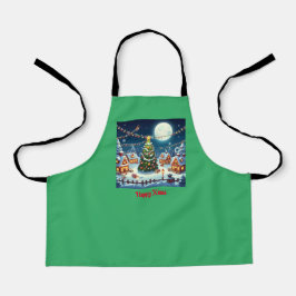 Weihnachtsmagie in Bildern Schürze