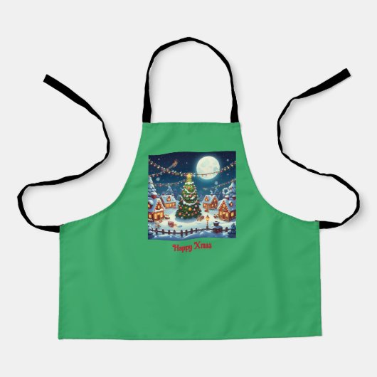 Weihnachtsmagie in Bildern Schürze (Vorderseite)
