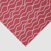 Weihnachtsmagie in Rot Seidenpapier (Detail)