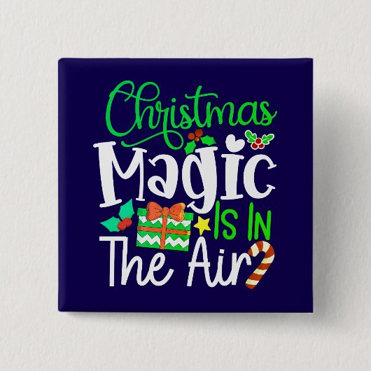 Weihnachtsmagie ist in der Luft-67876 Button (Vorderseite)