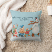 Weihnachtsmagie Kissen (Decke)