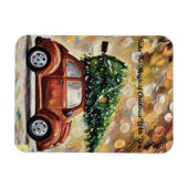 Weihnachtsmagie-Magnet Magnet (Horizontal)