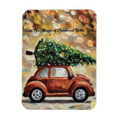 Weihnachtsmagie-Magnet Magnet (Vertikal)