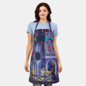 Weihnachtsmagie Schürze (Getragen)