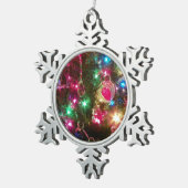Weihnachtsmagie Snowflake Ornament (Rechts)