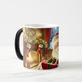 Weihnachtsmagie-Tasse Verwandlungstasse (Vorderseite Links)