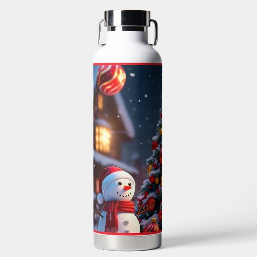 "Weihnachtsmagie" Trinkflasche (Vorderseite)